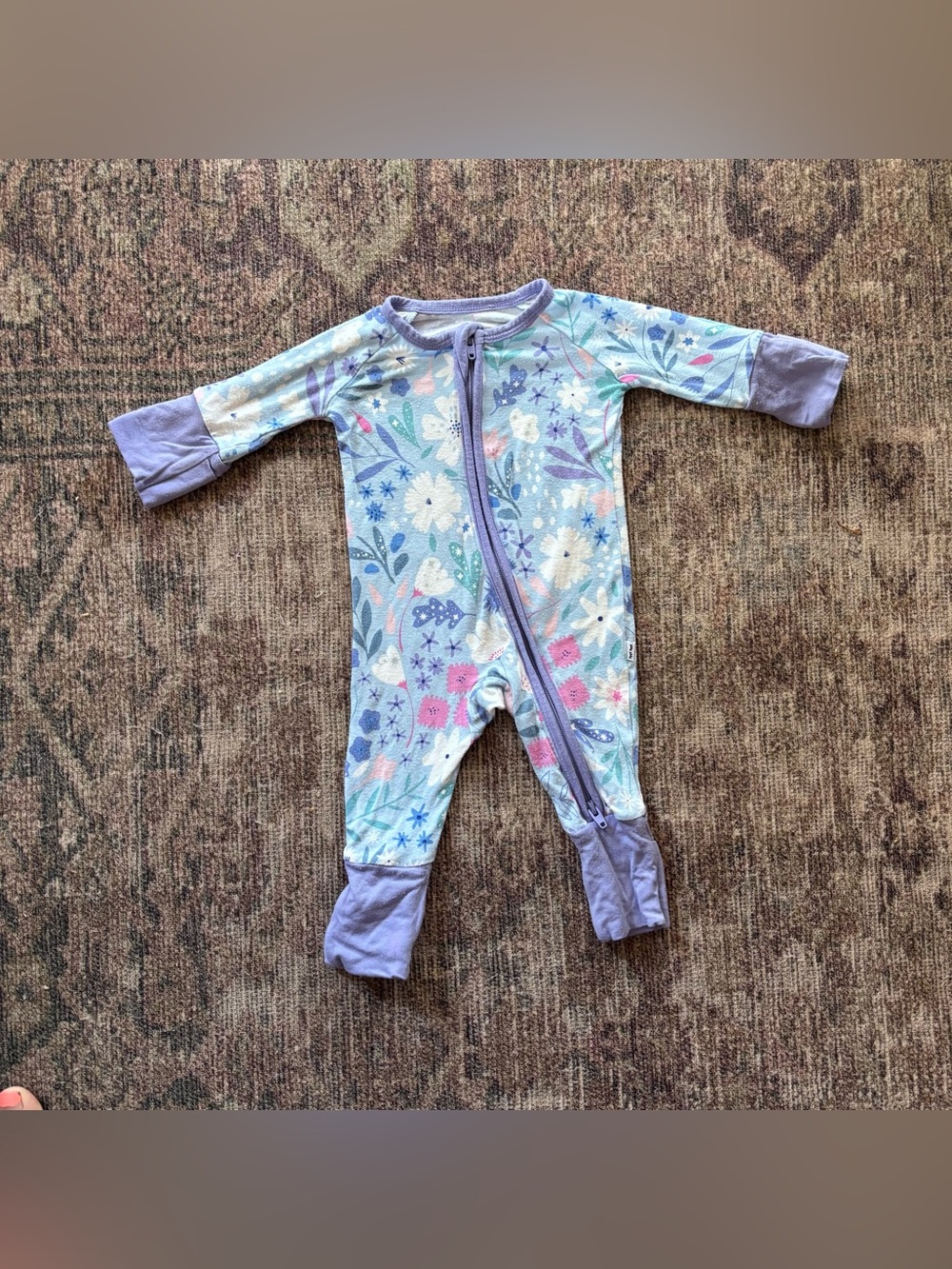 Little Sleepies Winter Floral PREEMIE